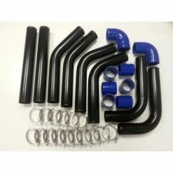 Kit De Tubes D'intercooler NOIR 2.5" 63mm