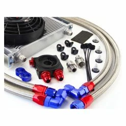 Kit Radiateur D'huile Avec Ventilateur Et Plaque Sandwich -Laurent Motors Soldes Magasin kit radiateur d huile avec ventilateur et plaque sandwich et durites 2