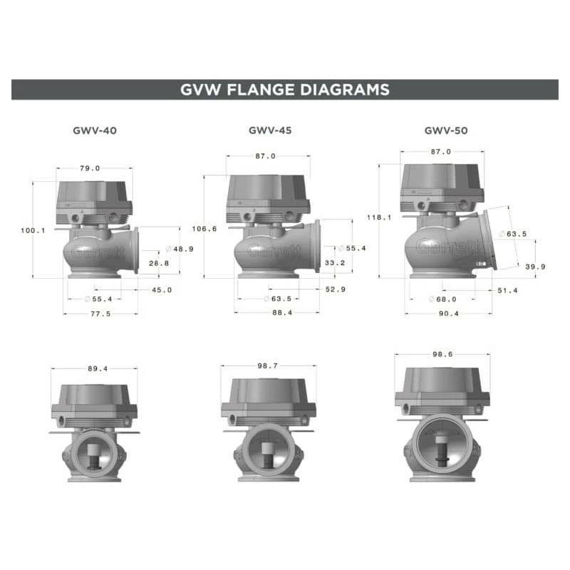 Wastegate Externe GARRETT GVW-45 5 Wastegate Externe GARRETT GVW-45 – Image 3